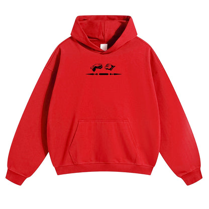 Unisex Anime Graphic Streetwear Vintage Hoodie