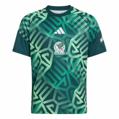 Mexico National Team Youth 2026 Pre-Match Top - Green