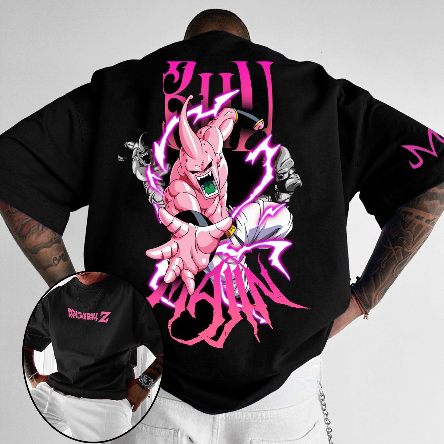 Unisex Anime Inspired Graphic Streetwear  T-shirt