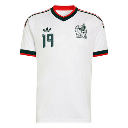 Gilberto Mora Mexico National Team 2026  Away Replica Jersey - White