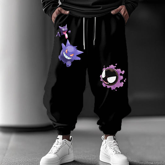 Pokémon cartoon casual trousers
