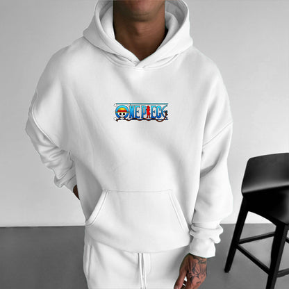 Unisex Oversized Anime Print Hoodie |