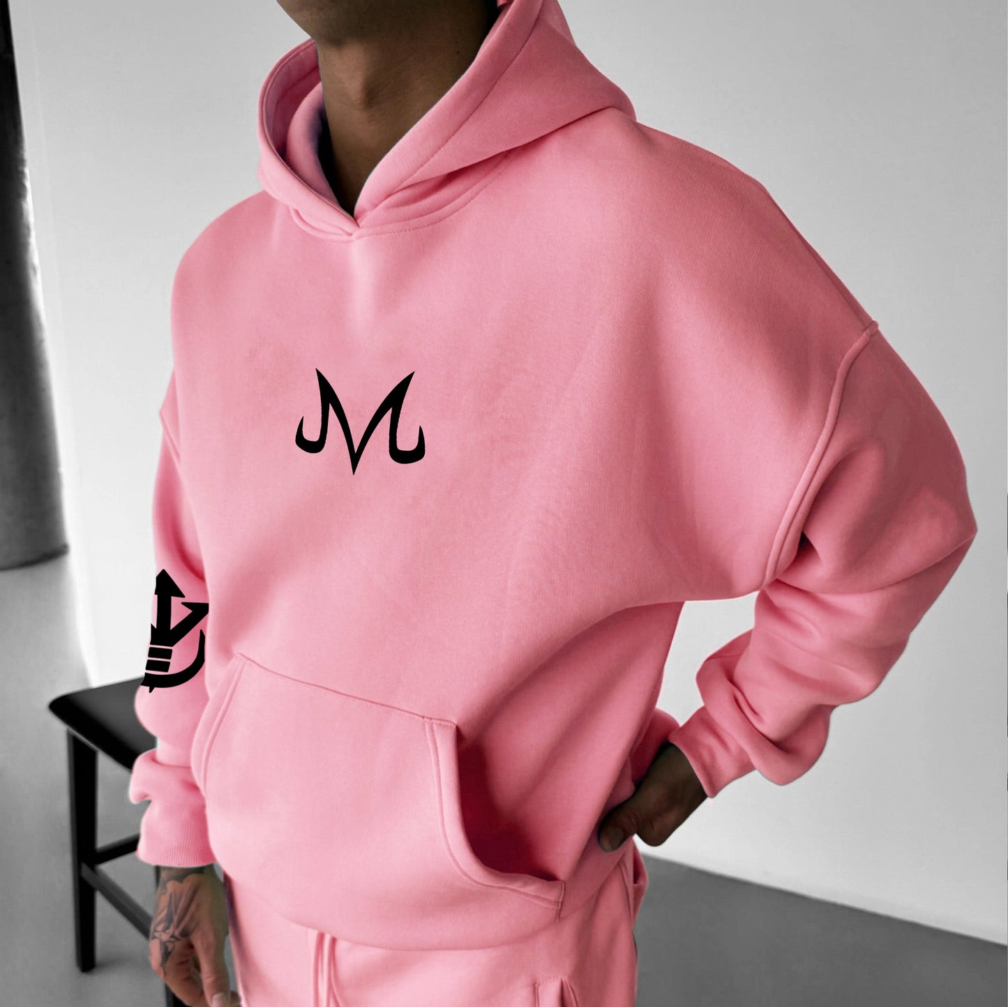 Unisex Anime Print  Casual Oversized Hoodie