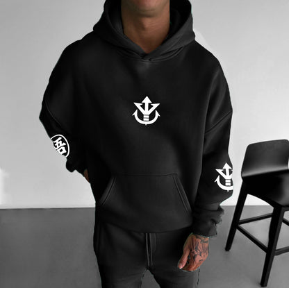 Unisex Anime Print  Casual Oversized Hoodie