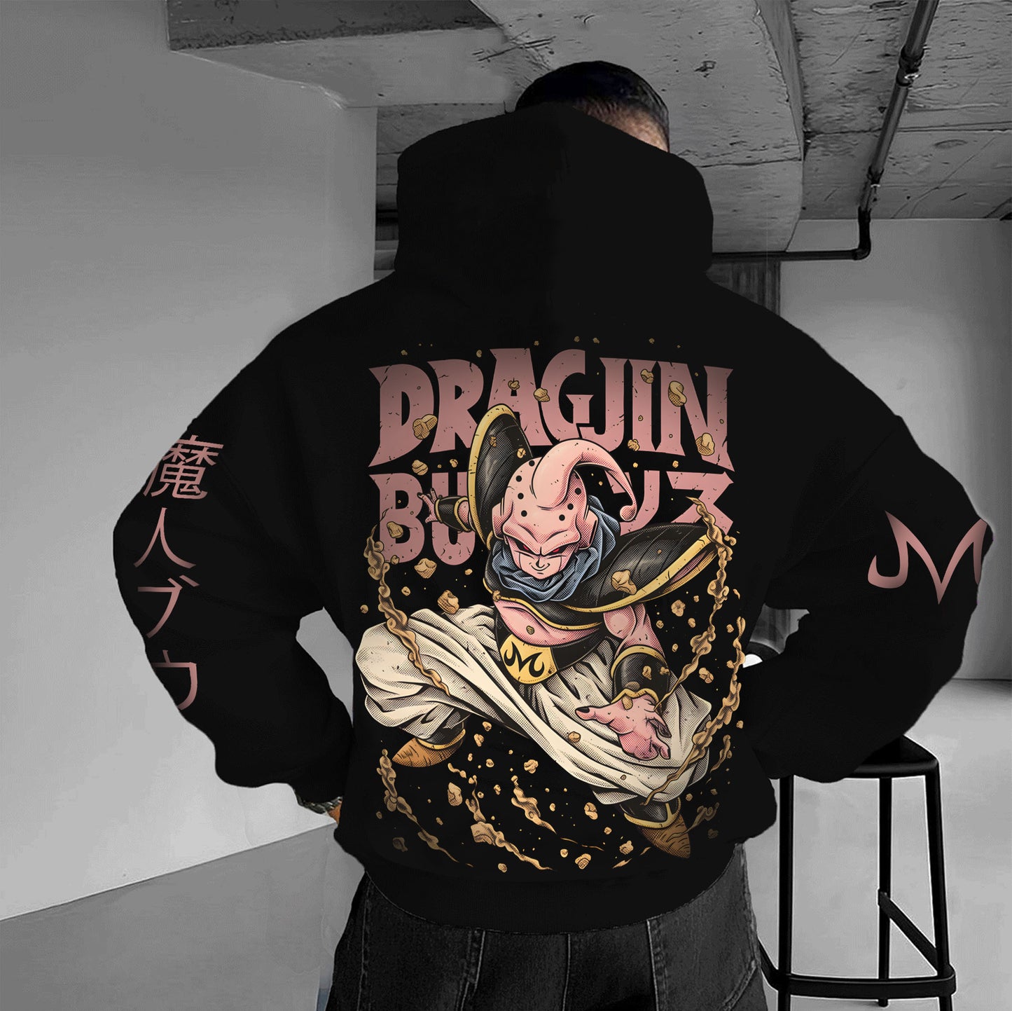 Unisex Anime Graphic Streetwear Vintage Hoodie