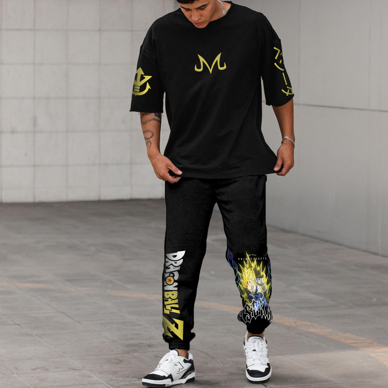 Unisex Anime Inspired Graphic Streetwear  T-shirt
