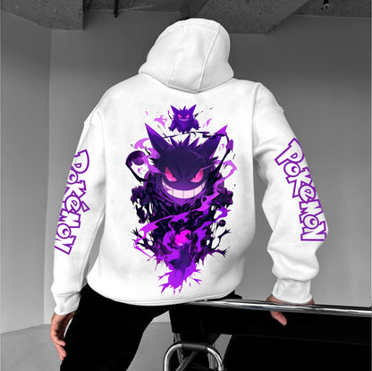 Pokémon Unisex Anime Graphic Streetwear Vintage Hoodie