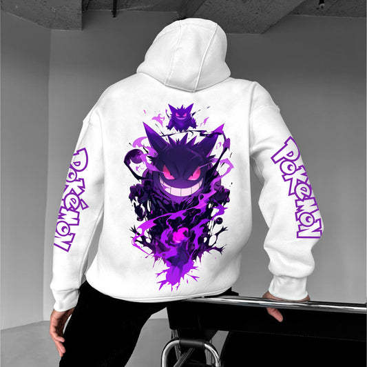 Pokémon Unisex Anime Graphic Streetwear Vintage Hoodie