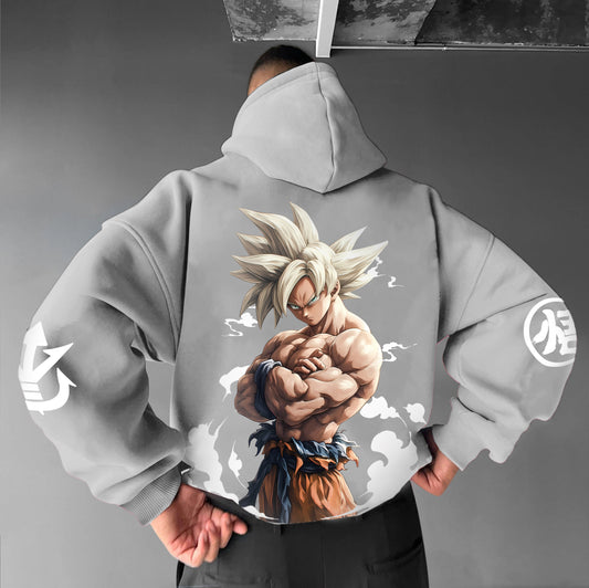 Unisex Anime Graphic Streetwear Vintage Hoodie