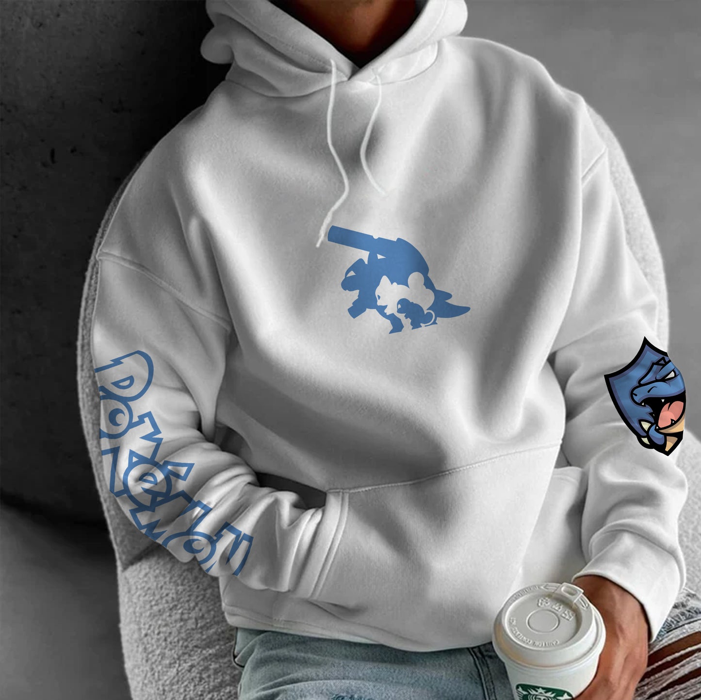 Pokémon Unisex Anime Graphic Streetwear Vintage Hoodie