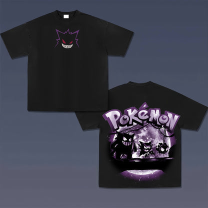 Pokémon Unisex Anime Inspired Vintage T-Shirt