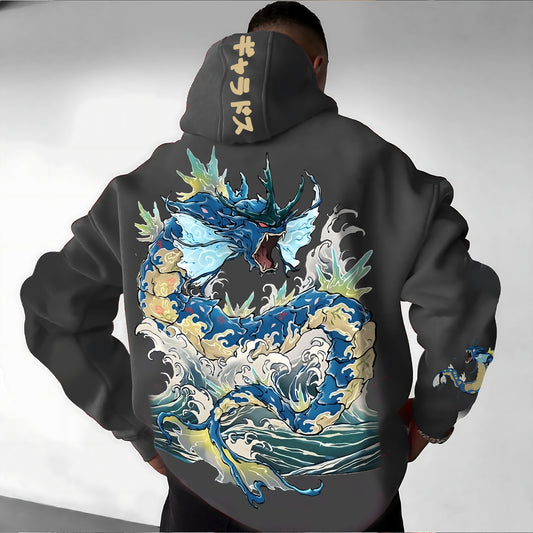 Unisex  Anime Graphic Streetwear Vintage Hoodie