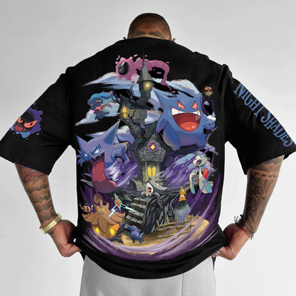 Pokémon Unisex Anime Inspired Vintage T-Shirt