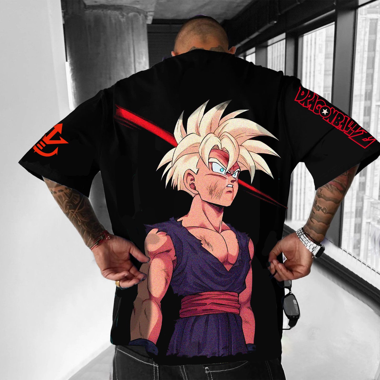 Unisex Anime Inspired Graphic Streetwear  T-shirt