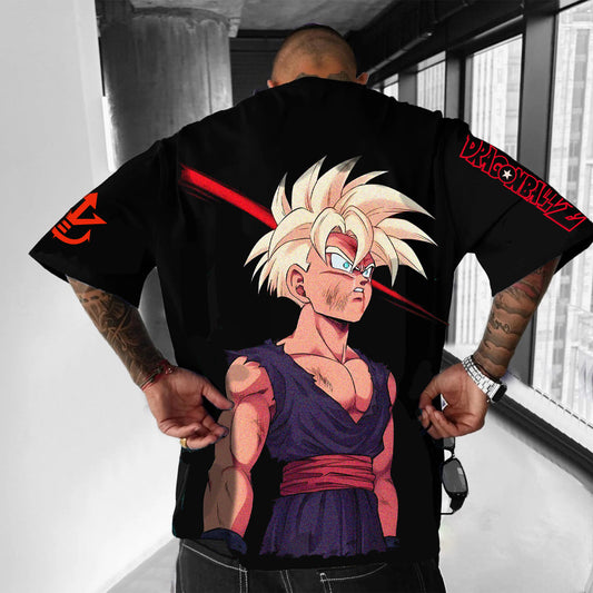 Unisex Anime Inspired Graphic Streetwear  T-shirt