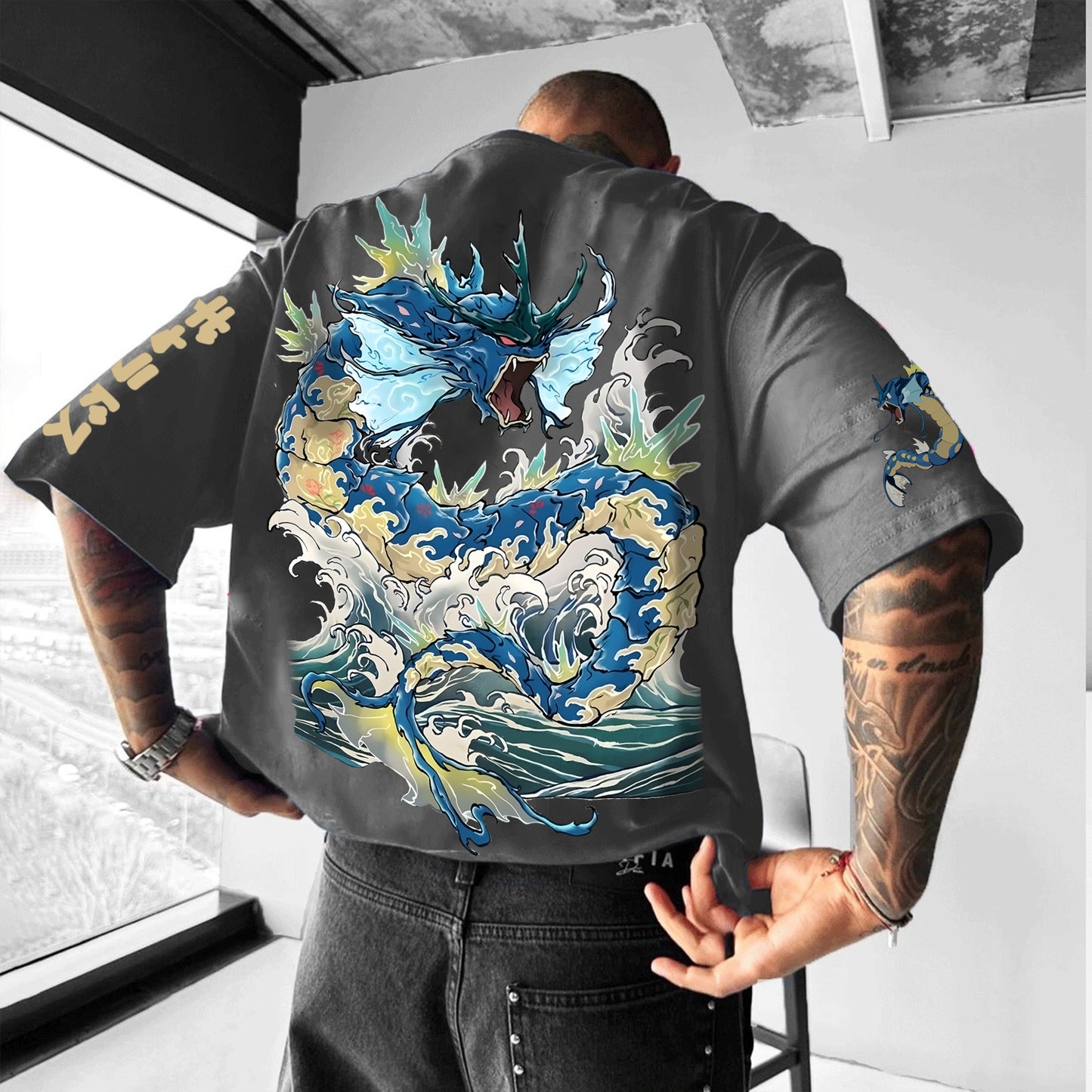 Unisex   Anime Inspired Vintage T-Shirt