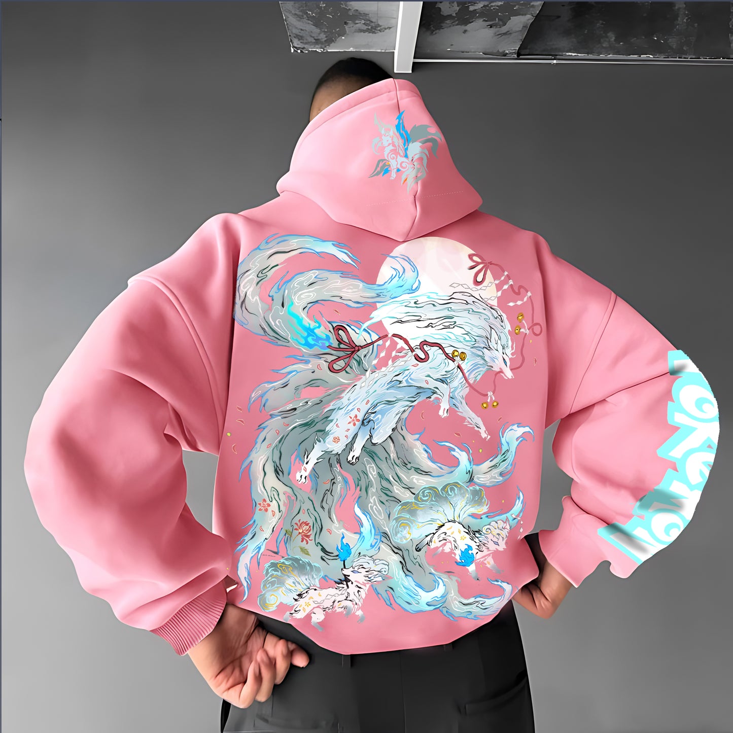 Pokémon Unisex Anime Graphic Streetwear Vintage Hoodie