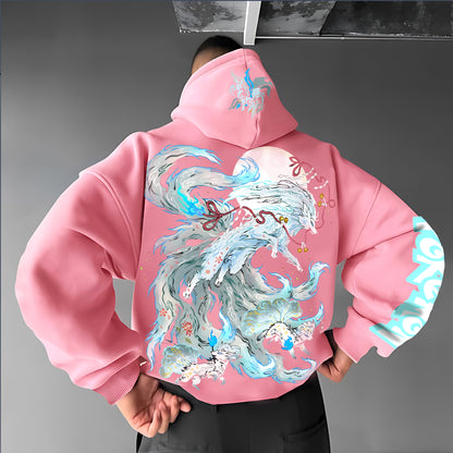 Pokémon Unisex Anime Graphic Streetwear Vintage Hoodie