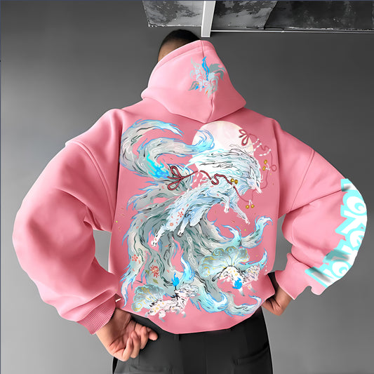 Pokémon Unisex Anime Graphic Streetwear Vintage Hoodie