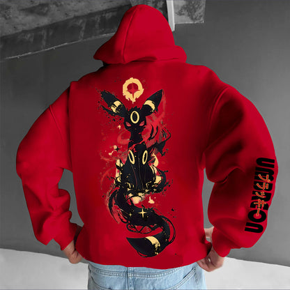 Pokémon Unisex Anime Graphic Streetwear Vintage Hoodie