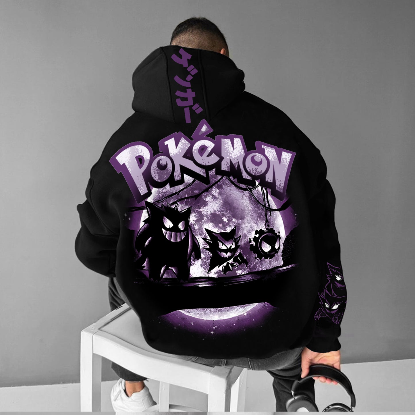 Pokémon Unisex Anime Graphic Streetwear Vintage Hoodie