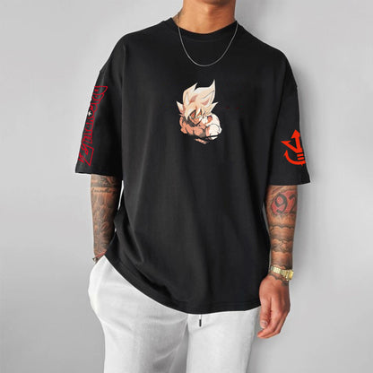 Unisex Anime Inspired Graphic Streetwear  T-shirt