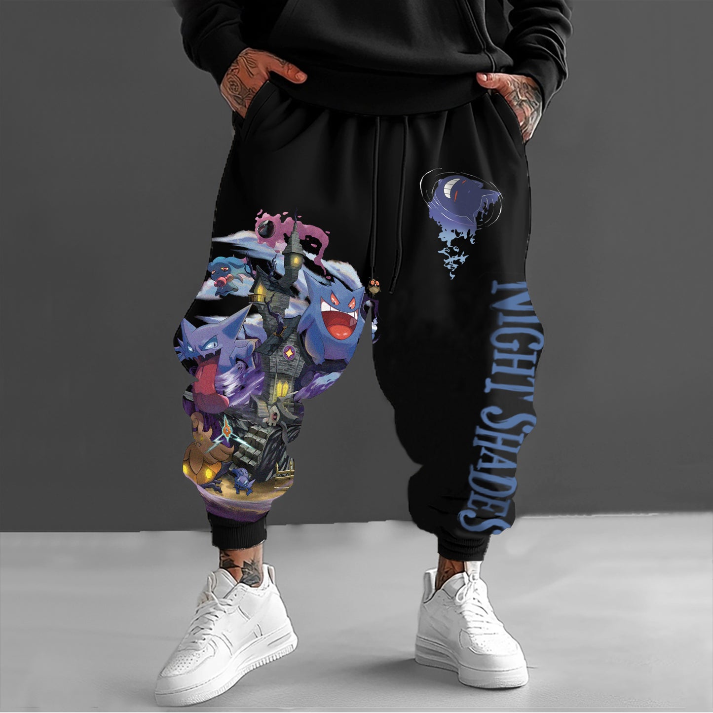 Pokémon Unisex Casual Anime Streetwear Pants