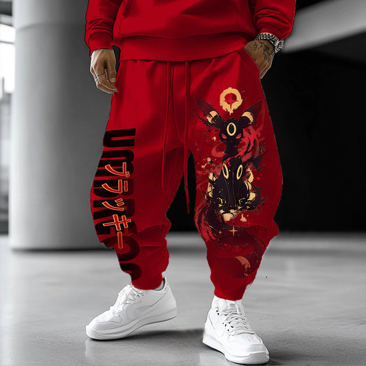 Pokémon Unisex  Casual Anime Streetwear Pants