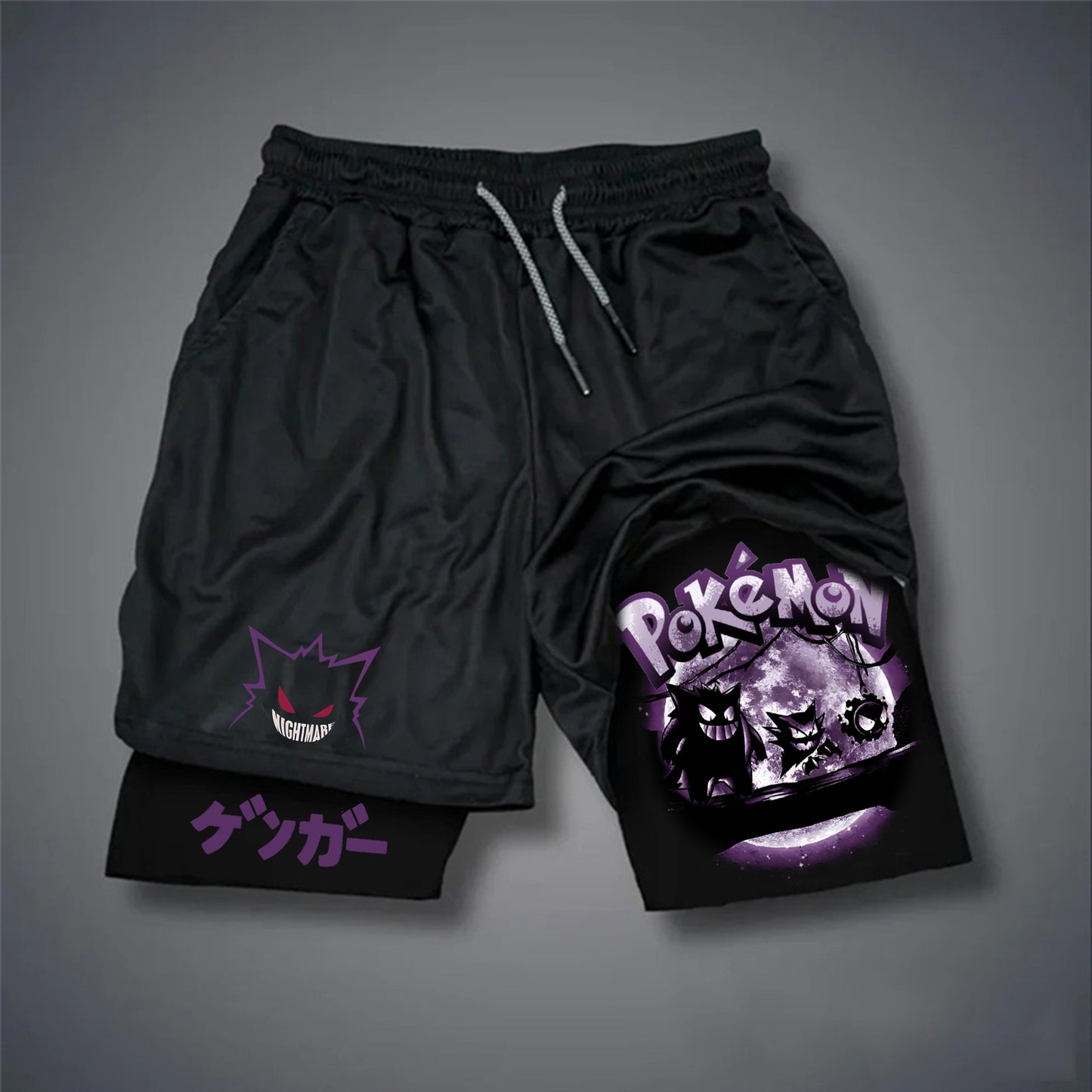 Pokémon Unisex Casual Anime Streetwear Shorts