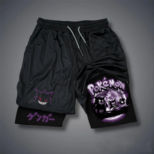 Pokémon Unisex Casual Anime Streetwear Shorts