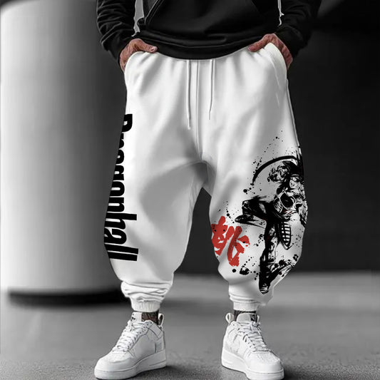 Unisex Casual Anime Streetwear Pants