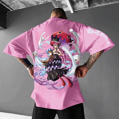 Unisex Anime Inspired Vintage T-Shirt