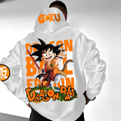 Unisex Anime Print  Casual Oversized Hoodie