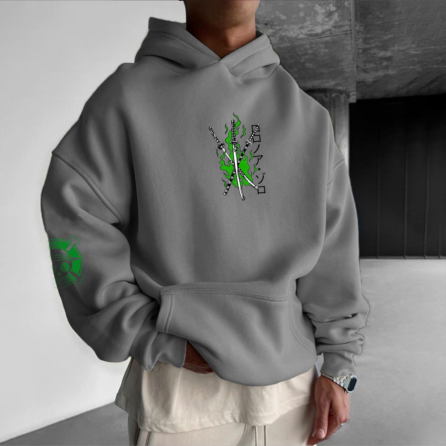 Unisex Anime Graphic Streetwear Vintage Hoodie