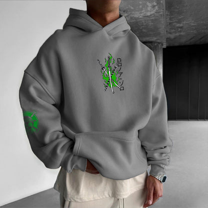 Unisex Anime Graphic Streetwear Vintage Hoodie