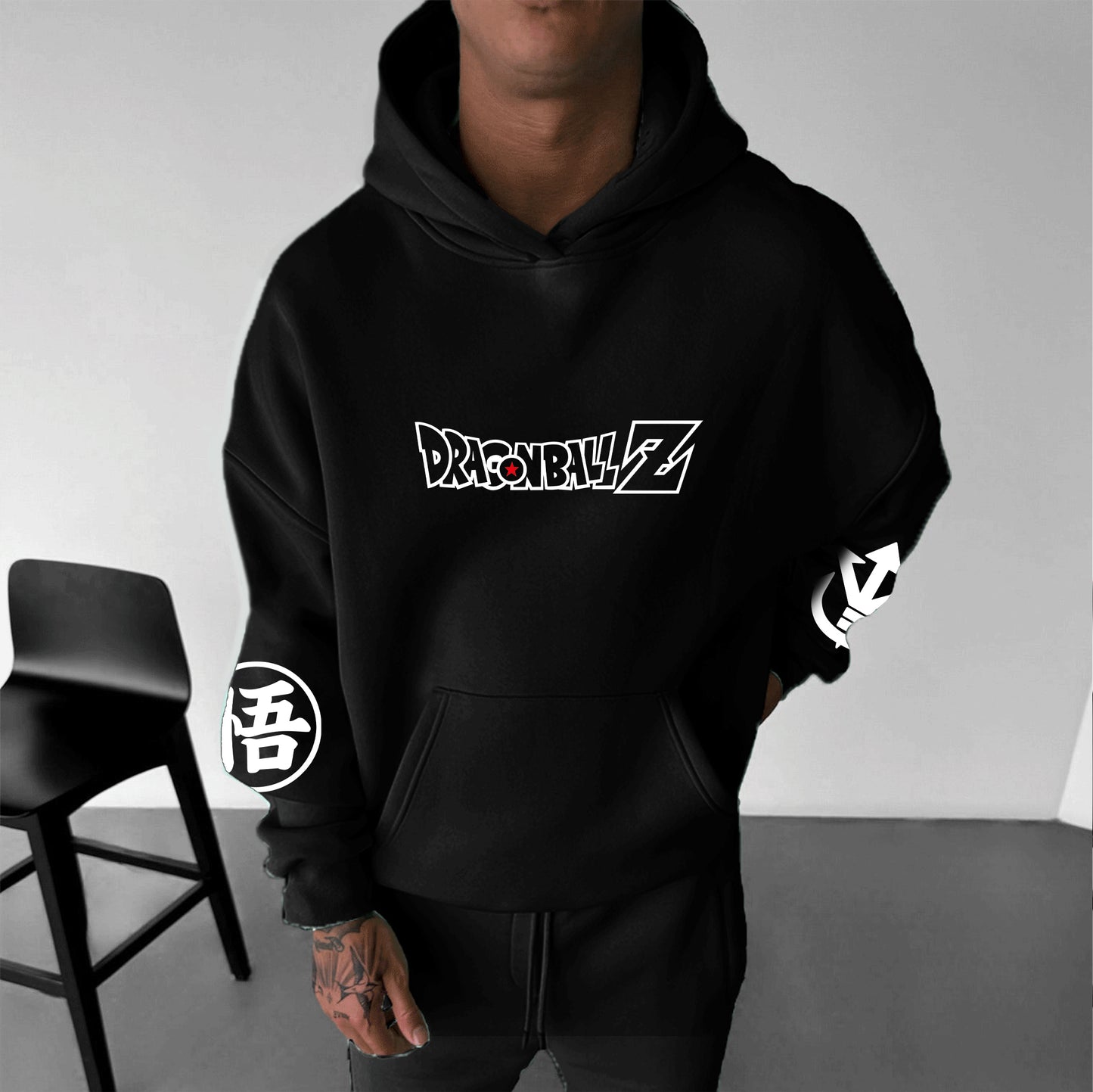 Unisex Anime Graphic Streetwear Vintage Hoodie