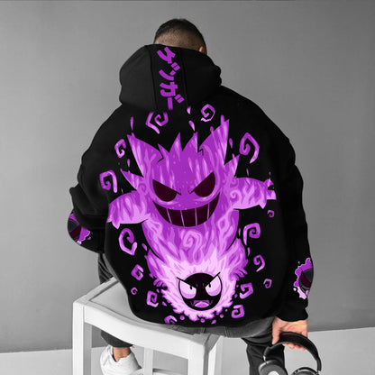 Pokémon Unisex Anime Graphic Streetwear Vintage Hoodie