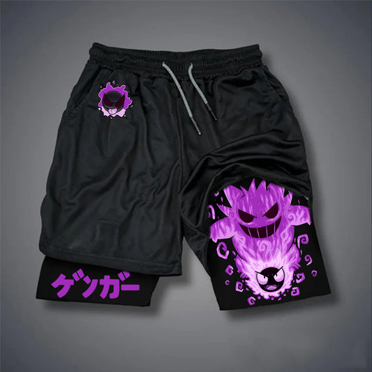 Pokémon Unisex Casual Anime Streetwear Shorts