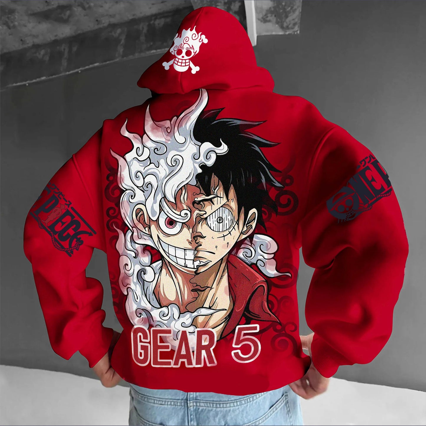 Unisex Anime Graphic Streetwear Vintage Hoodie