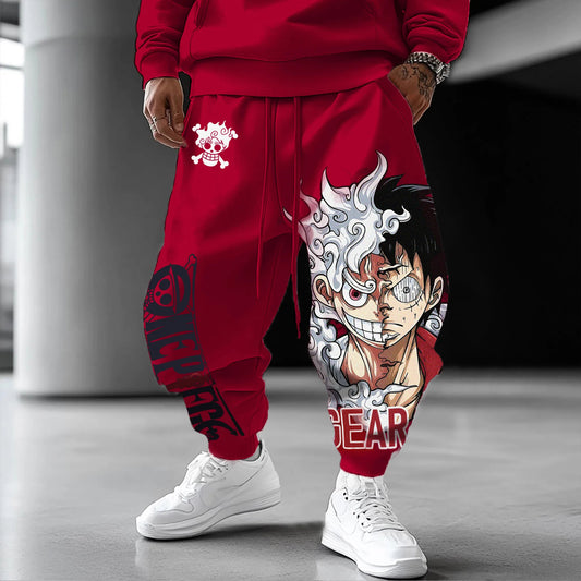 Unisex Casual Anime Streetwear Pants