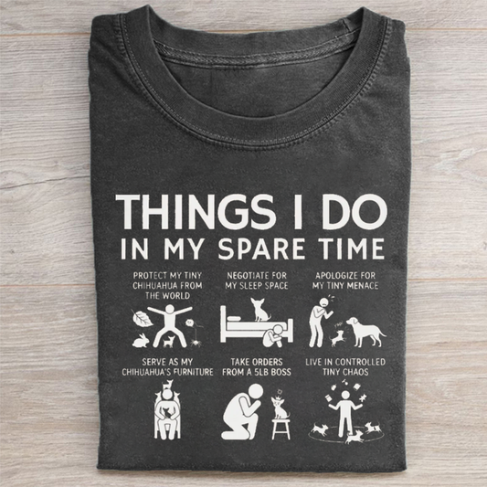 Chihuahua Funny Dog Mom T-shirt