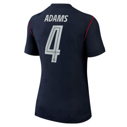 Tyler Adams USMNT Women's 2026 Away Match Jersey - Blue