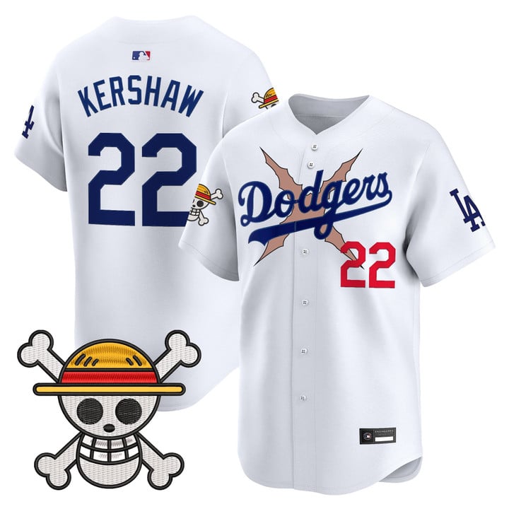 Los Angeles Dodgers x One Piece Vapor Premier Limited Jersey - Stitched