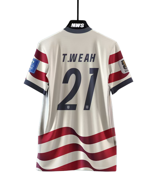 Tim Weah Match-Day Uniforms