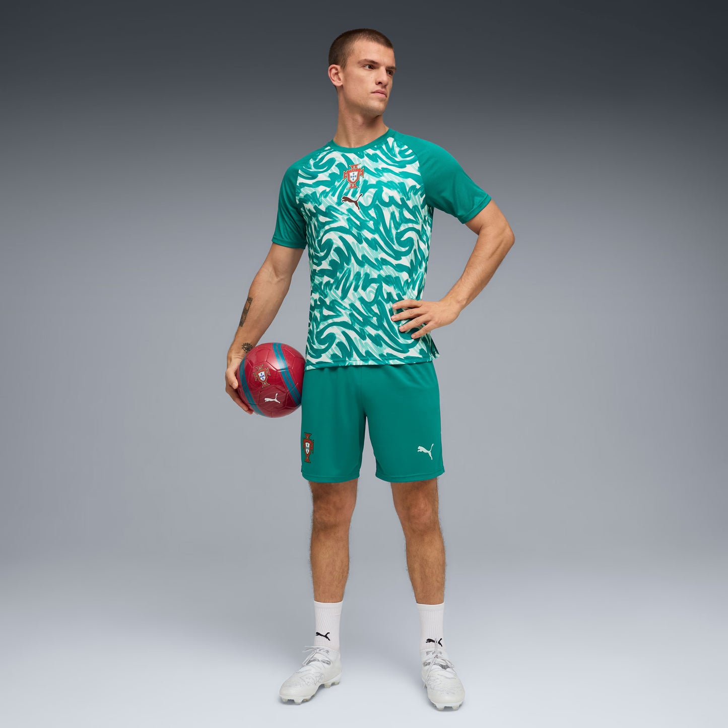 Portugal National Team 2026 Pre-Match Top - Green