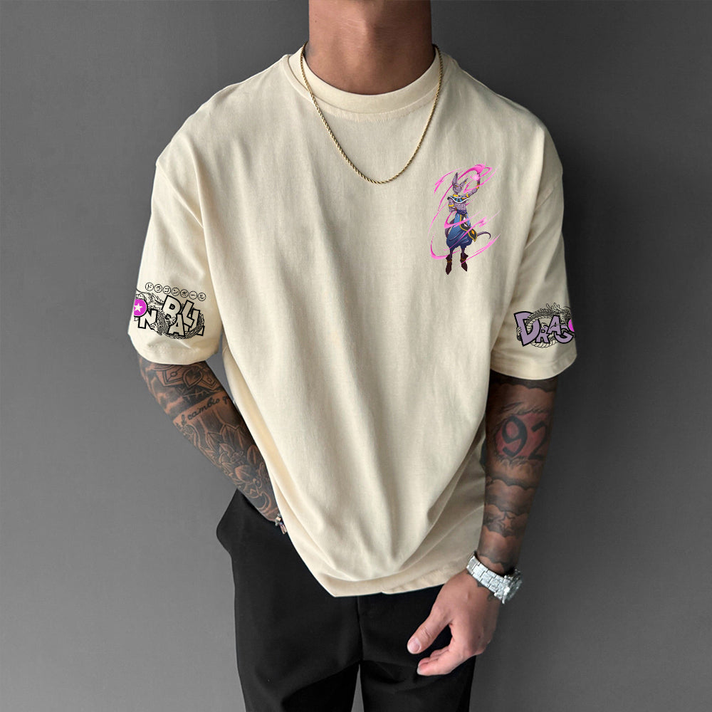 Unisex Anime Inspired Graphic Streetwear  T-shirt