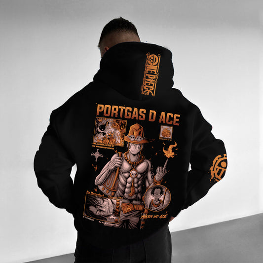 Unisex Anime Graphic Streetwear Vintage Hoodie