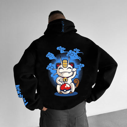 Pokémon Unisex Anime Graphic Streetwear Vintage Hoodie