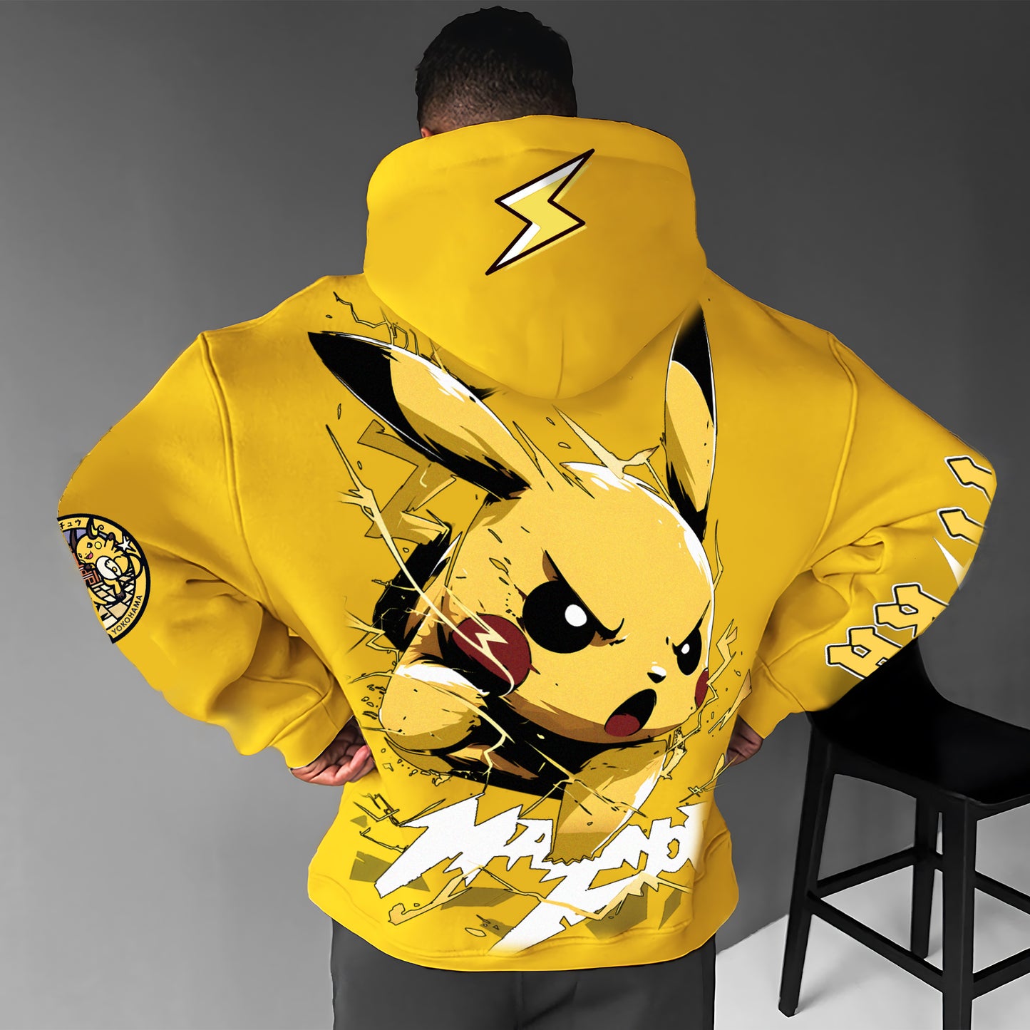 Pokémon Unisex Anime Graphic Streetwear Vintage Hoodie