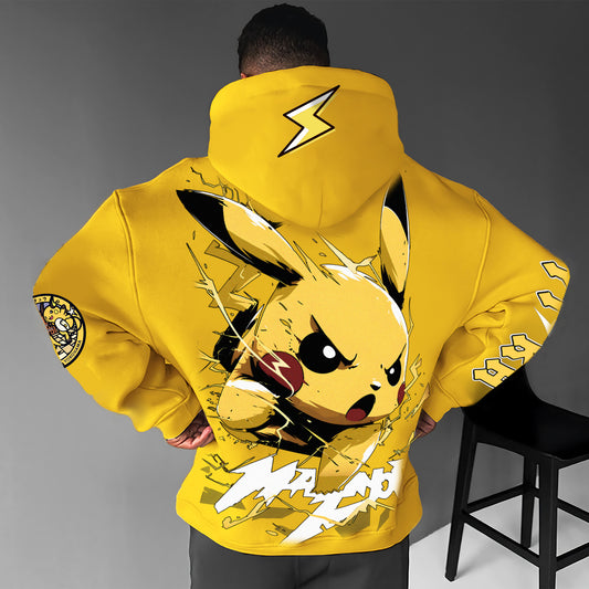 Pokémon Unisex Anime Graphic Streetwear Vintage Hoodie
